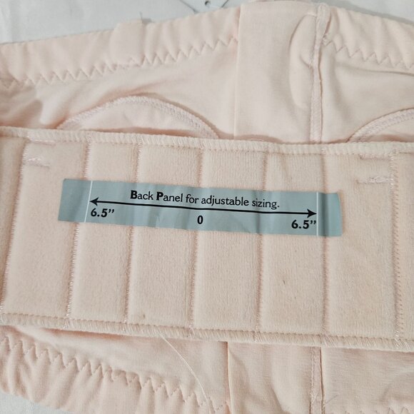 Hands-Free Pumping Bra Adjustable Fit Soft Zipper Closure Mothers - Picture 5 of 7